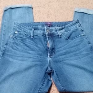 Classic Blue Women's Straight Leg Jeans